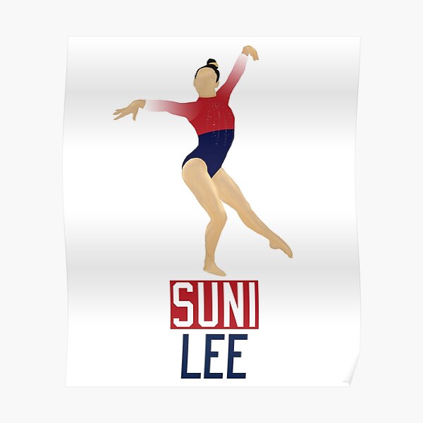 &ldquo;Suni Lee&rdquo; Poster for Sale by cocreations | Redbubble