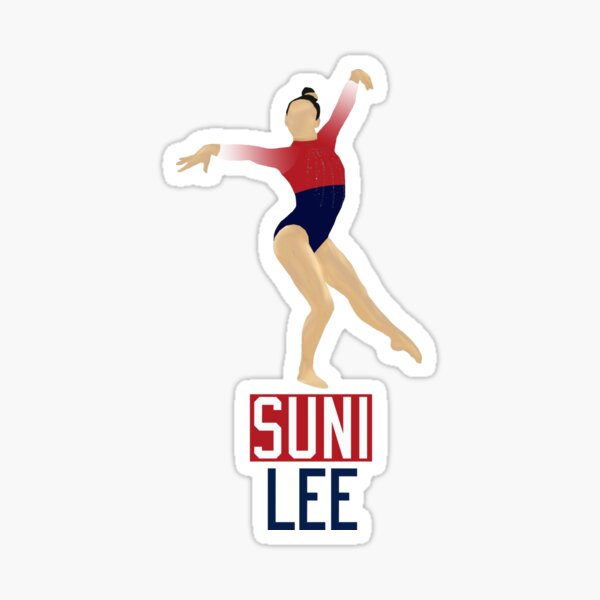 &ldquo;Suni Lee&rdquo; Sticker for Sale by cocreations | Redbubble