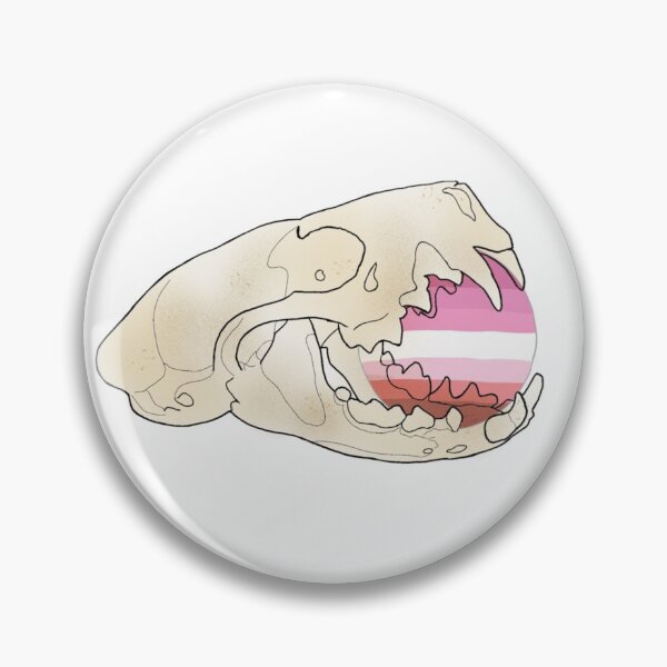 Item preview, Lesbian pride skull designed and sold by noxW.