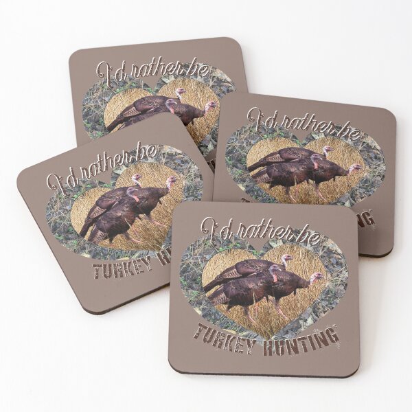 Item preview, I'd Rather Be Turkey Hunting, Wild Turkey Hunting Design designed and sold by LifeCrush.