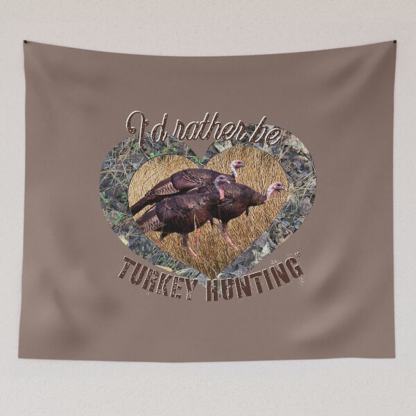 Item preview, I'd Rather Be Turkey Hunting, Wild Turkey Hunting Design designed and sold by LifeCrush.