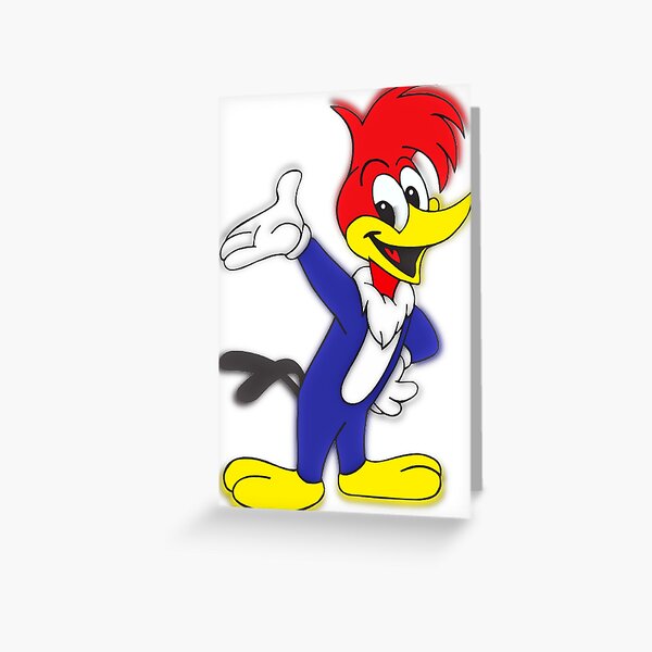Woody Woodpecker Greeting Cards Redbubble