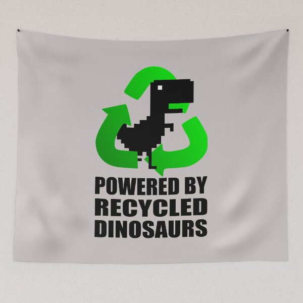 Item preview, Offline Dino - Powered by Recycled Dinosaurs designed and sold by birdo-art.
