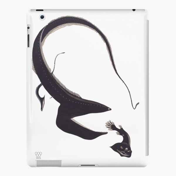 Gulper Eel Chasing Deep Sea Fish iPad Snap Case