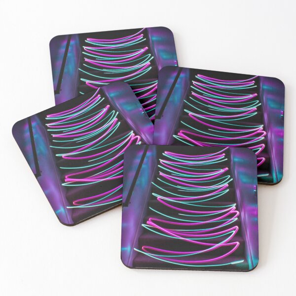 Item preview, Blue and Pink Long Exposure Light Painting designed and sold by ADreamWorld.