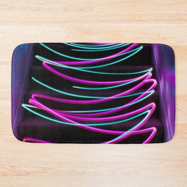 Item preview, Blue and Pink Long Exposure Light Painting designed and sold by ADreamWorld.