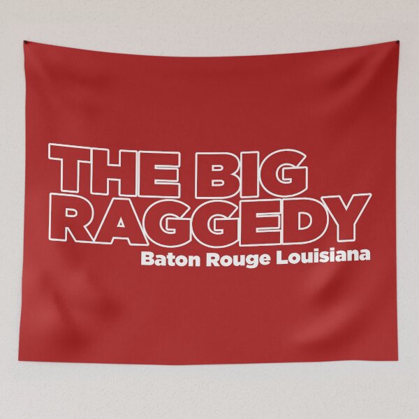 Item preview, CITY NICKNAMES - BIG RAGGEDY - BATON ROUGE LOUISIANA designed and sold by WOOFANG.