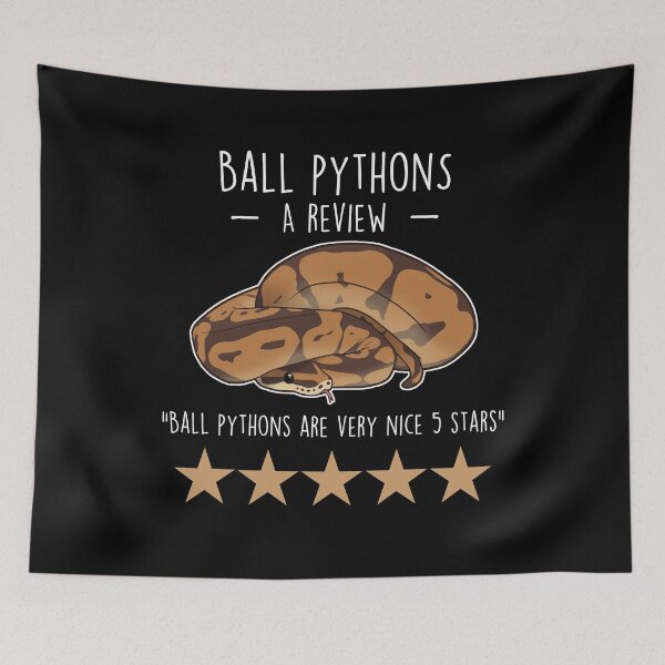 Item preview, Ball Python Review designed and sold by Clara Hollins.