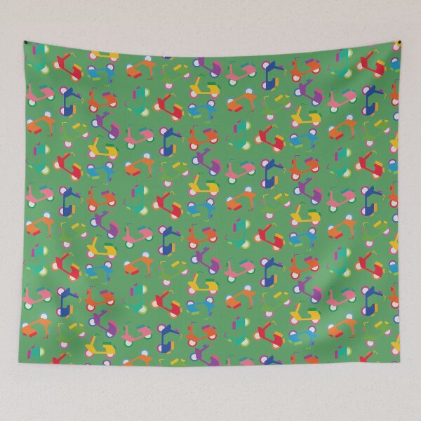 Item preview, Beep Beep Scooters - Green designed and sold by KatieSchubert.