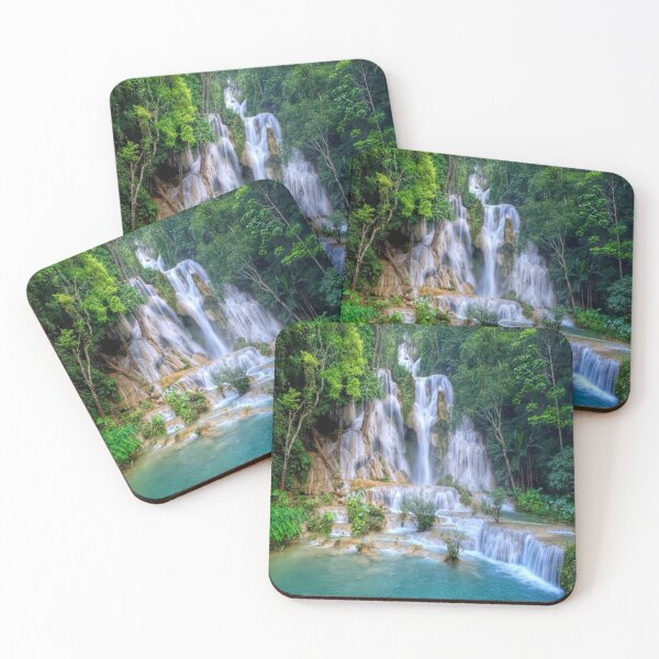 Item preview, Beautiful Waterfall in the wild designed and sold by Golden-place.