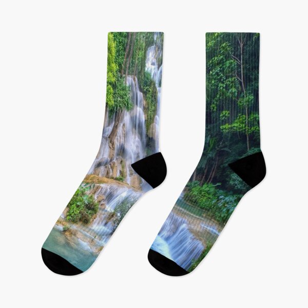 Item preview, Beautiful Waterfall in the wild designed and sold by Golden-place.