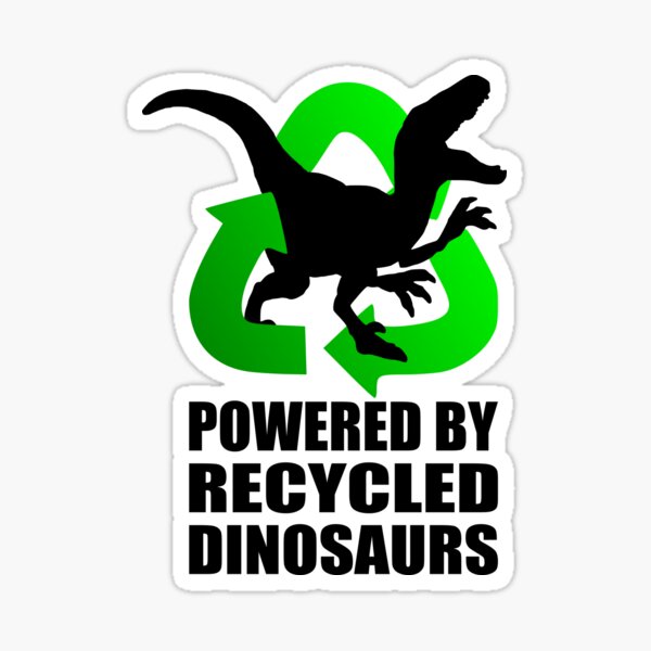Item preview, Velociraptor  - Powered by Recycled Dinosaurs designed and sold by birdo-art.