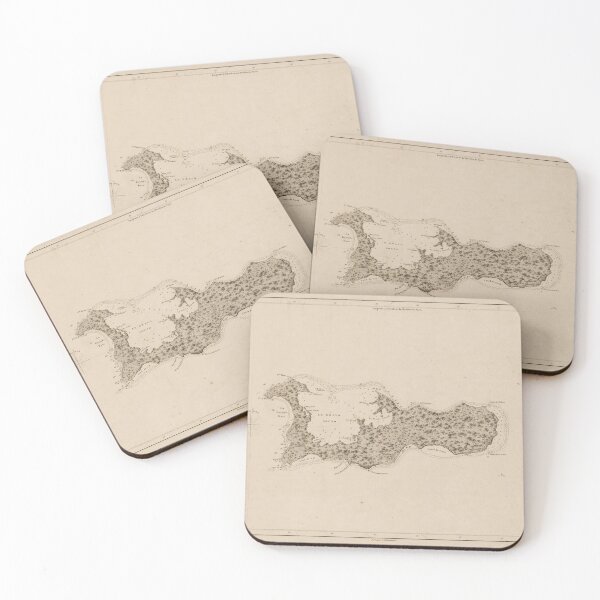 Item preview, Old Grand Cayman Island Map (1836) Vintage Caribbean Isle Atlas designed and sold by BravuraMedia.