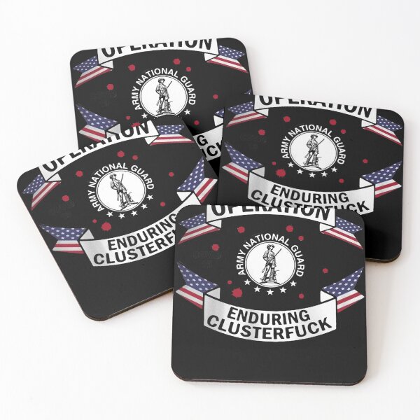 Item preview, Army National Guard Operation Enduring Clusterfuck Shirt-4500.png designed and sold by NaomiWattss.