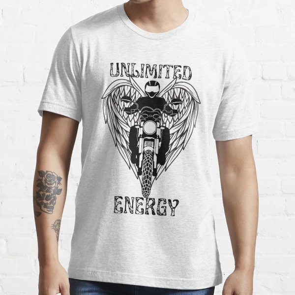 unlimited energy retro t_shirt, | Essential T-Shirt