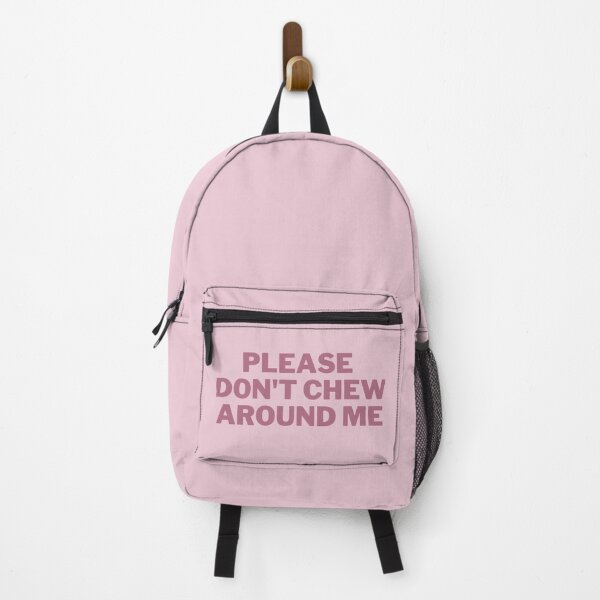 Item preview, Please Don't Chew Around Me Pink Graphic designed and sold by J-ali.