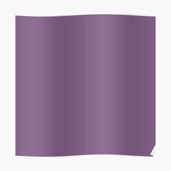 Dusty purple color || Plain purple color shade by ADDUP. Poster