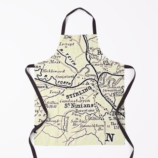 Item preview, STIRLING & surrounding area map 1898 designed and sold by yourscotland.