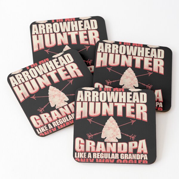 Item preview, Arrowhead-Hunting-Shirt-Funny-Arrowhead-Hunter-Grandpa-4500.png designed and sold by NaomiWattss.