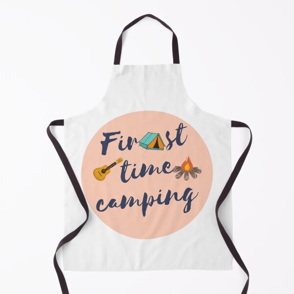 Item preview, first time camping designed and sold by hadeer54.