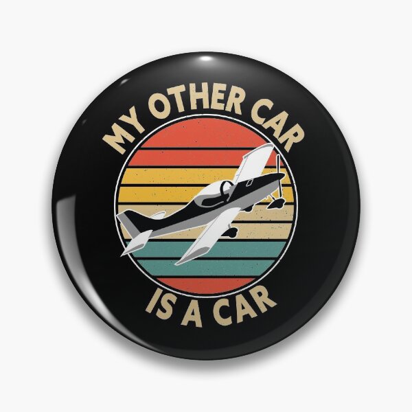 Item preview, Microlight Breezer B400 "My other car is a car" pilot airplane gift designed and sold by Raika-Kokuin.