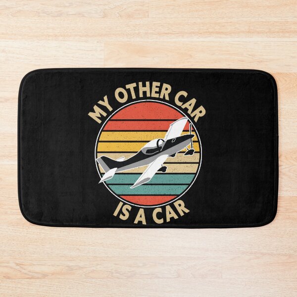 Item preview, Microlight Breezer B400 "My other car is a car" pilot airplane gift designed and sold by Raika-Kokuin.