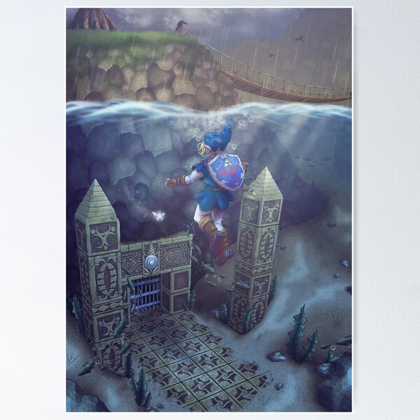 Item preview, Water Temple designed and sold by NeonSoul-Art.