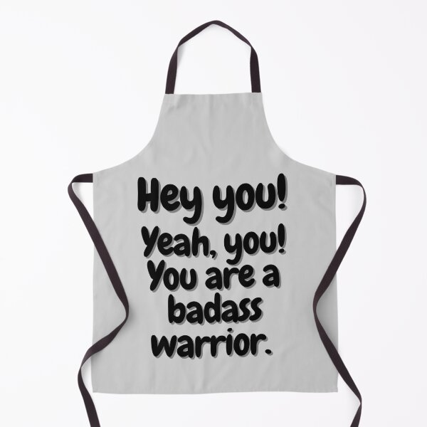 Item preview, You Are a Badass Warrior designed and sold by speakupandshine.