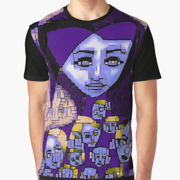 Multitude Streaming Consciousness Graphic T-Shirt