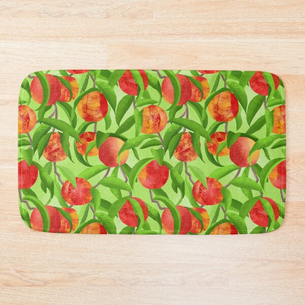Item preview, Green - Fruit Trees - Nectarines designed and sold by WickedRefined - Nicole Demereckis.