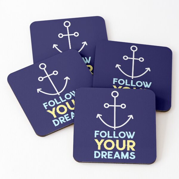 Item preview, Follow Your Dreams Boat Captain designed and sold by BeardedTree.