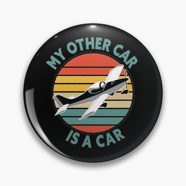 Item preview, Microlight Breezer B400 "My other Car is a Car" pilot airplane gift designed and sold by Raika-Kokuin.