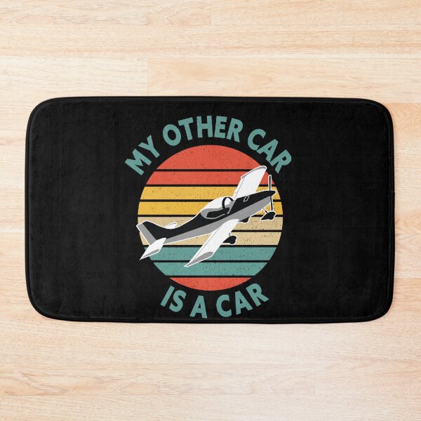 Item preview, Microlight Breezer B400 "My other Car is a Car" pilot airplane gift designed and sold by Raika-Kokuin.