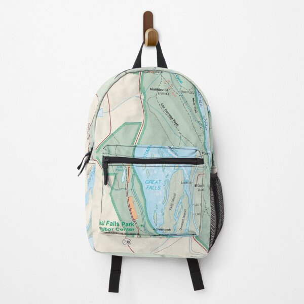 Item preview, Great Falls Park Map (1988) Virginia National Park Atlas designed and sold by BravuraMedia.
