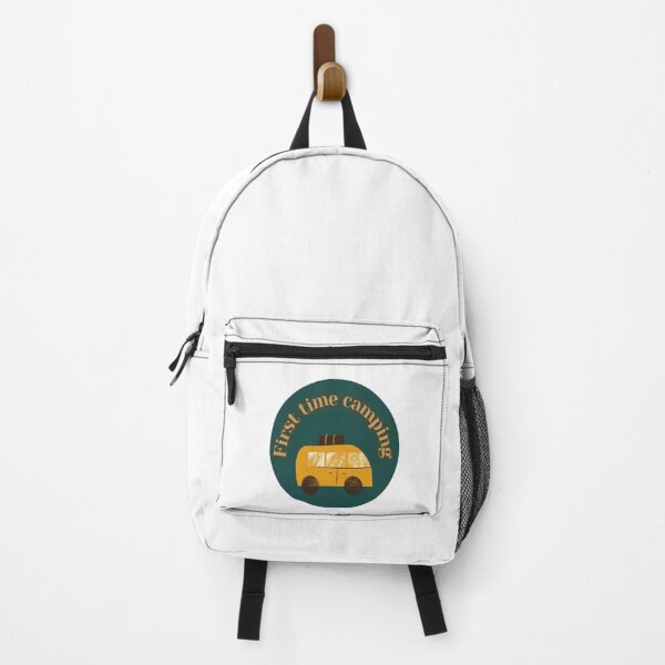 Item preview, first time camping designed and sold by hadeer54.