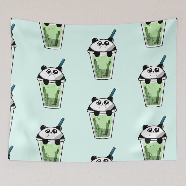 Item preview, Panda Bamboo Cup designed and sold by JackJackCrafts.