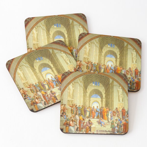 Item preview, raffaello sanzio da urbino - the school of athens designed and sold by Vivanne-art.