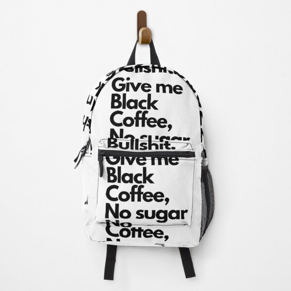 Item preview, Give me black coffee no sugar no bullshit designed and sold by Light79.