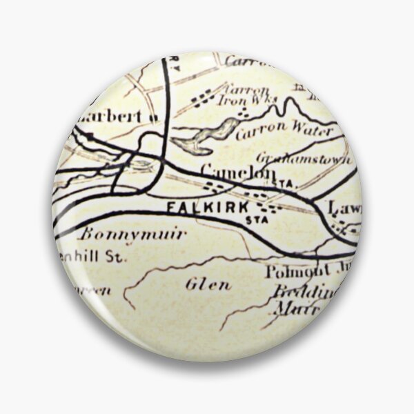 Item preview, FALKIRK & surrounding area map 1898 designed and sold by yourscotland.