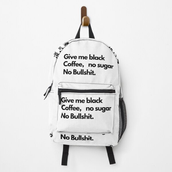 Item preview, Give me black coffee no sugar no bullshit designed and sold by Light79.