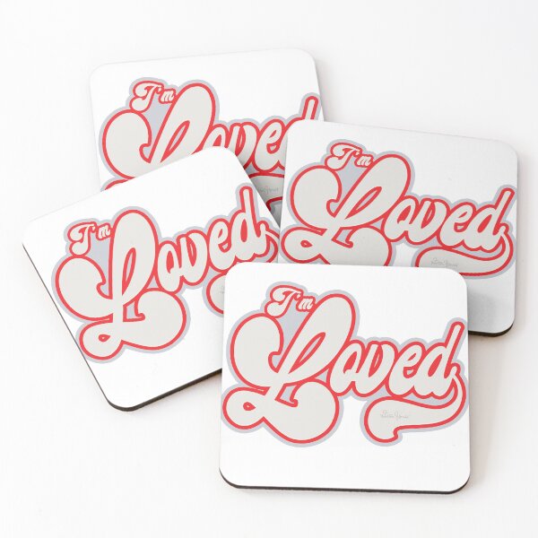 Item preview, I'm Loved Word Art  designed and sold by WLHmedia.com .
