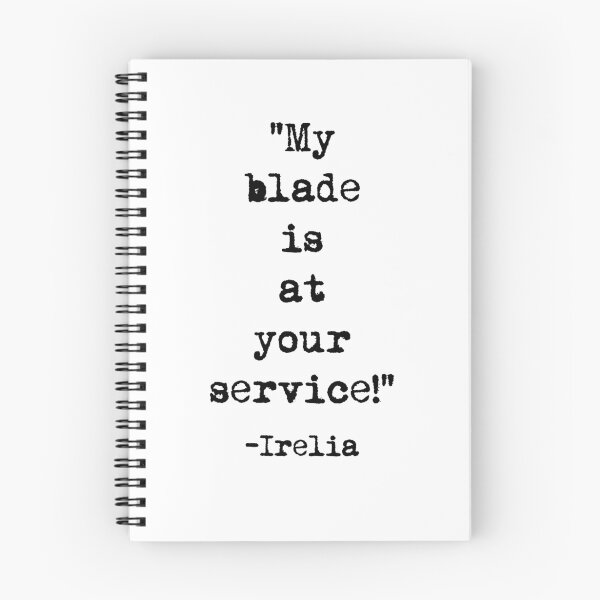Item preview, Irelia quote designed and sold by iPixelian.