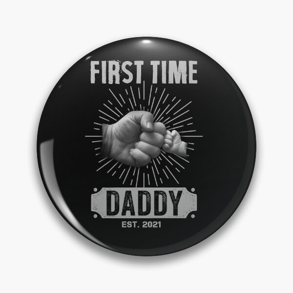 Item preview, First Time Daddy New Dad Est 2021Shirt Fathers Day designed and sold by bluebadgez.