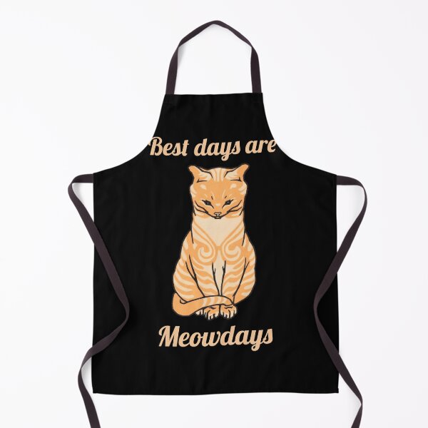Item preview, Best days are meowdays Funny Brown Cat designed and sold by Cool Store.