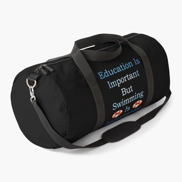 Item preview, Education Is Important But Swimming Is Importanter designed and sold by MAHMUD MUIKE.