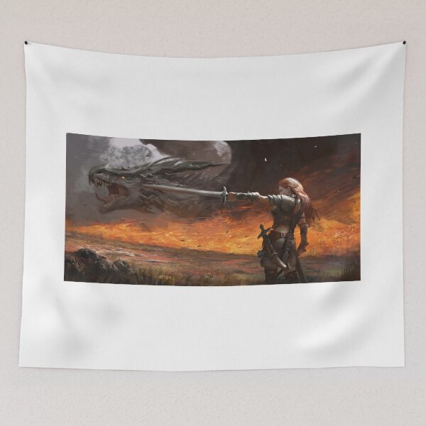 Item preview, Defeated dragon, Mythology designed and sold by Mayne21.