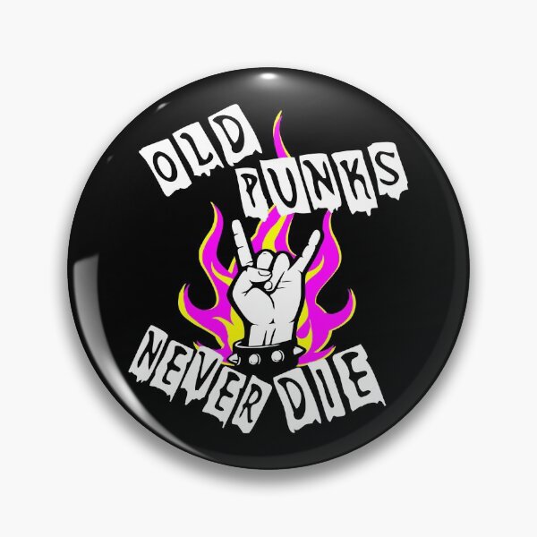 Item preview, old punks never die designed and sold by printhappy4you.