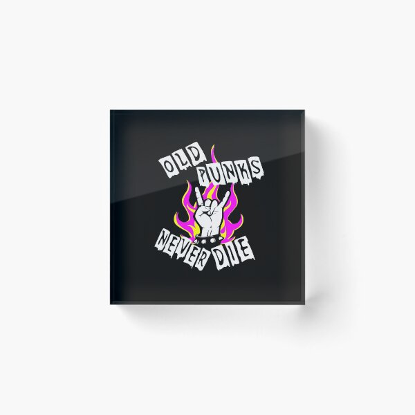 Item preview, old punks never die designed and sold by printhappy4you.