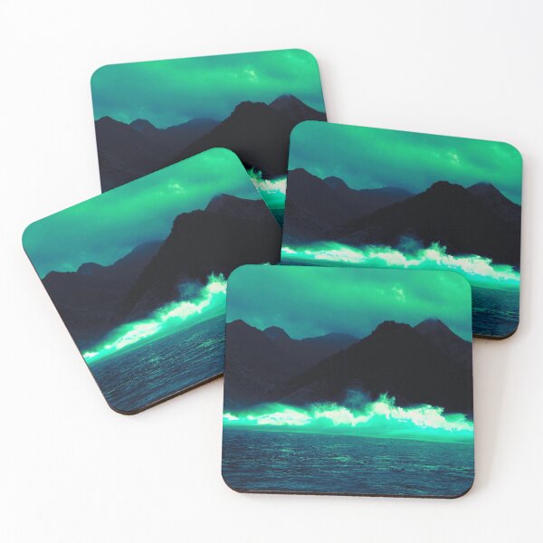 Item preview, Tropical vibrant ocean waves designed and sold by cutecrazytshirt.