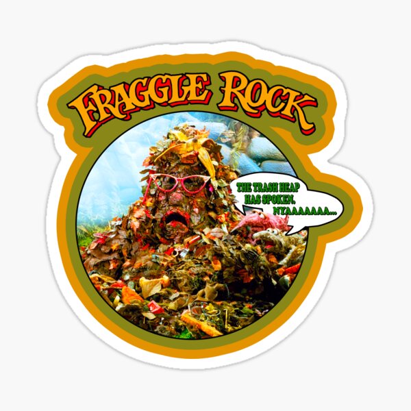 Fraggle Rock 1983 Vintage Sticker